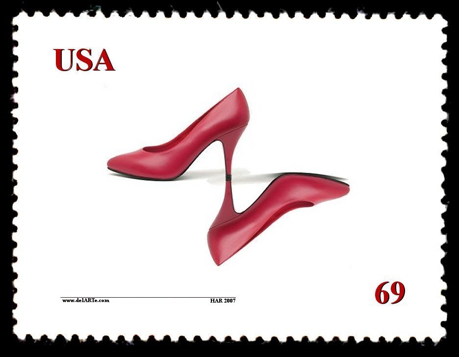 red pump